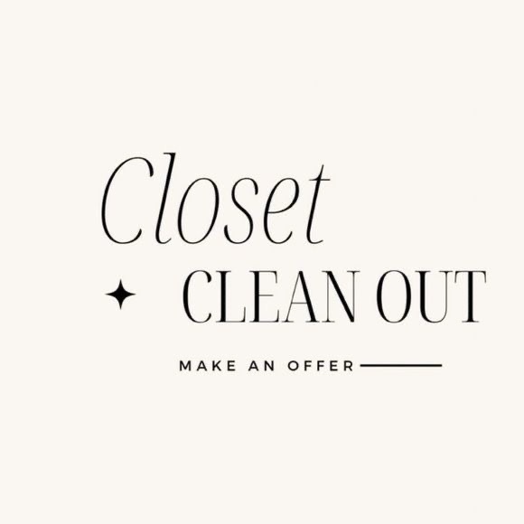 Closet Clean Out Offer - Picture 1 of 1